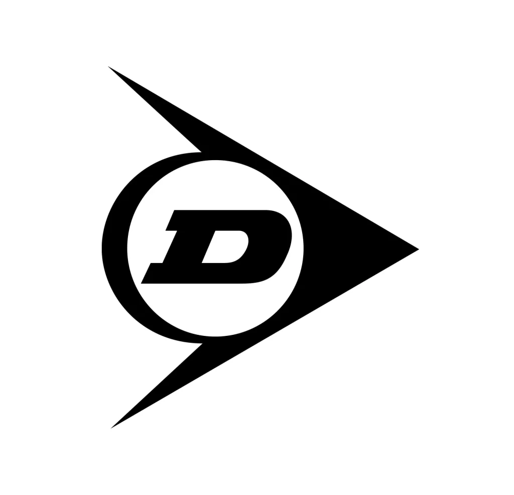 Dunlop arrow black vector logo