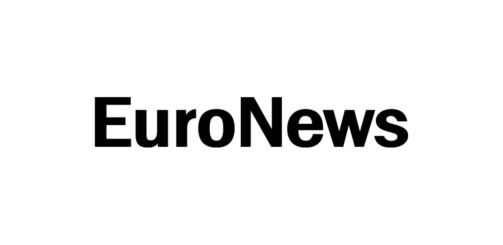 Euronews logo vector text