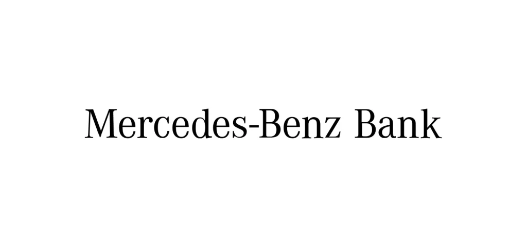 Mercedes-Benz Bank vector logo wordmark
