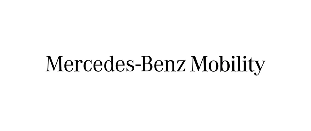 Mercedes-Benz Mobility black vector logo