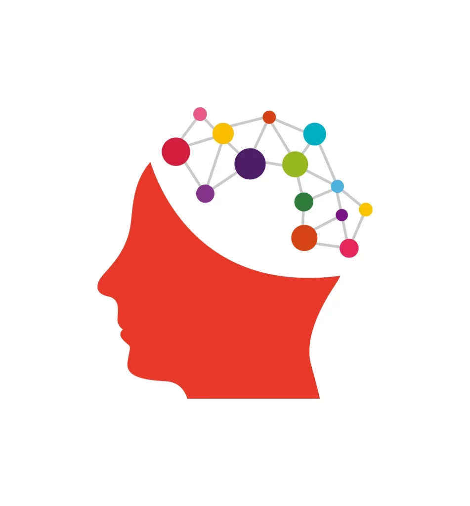 intellect Creative Brain mind vector logo