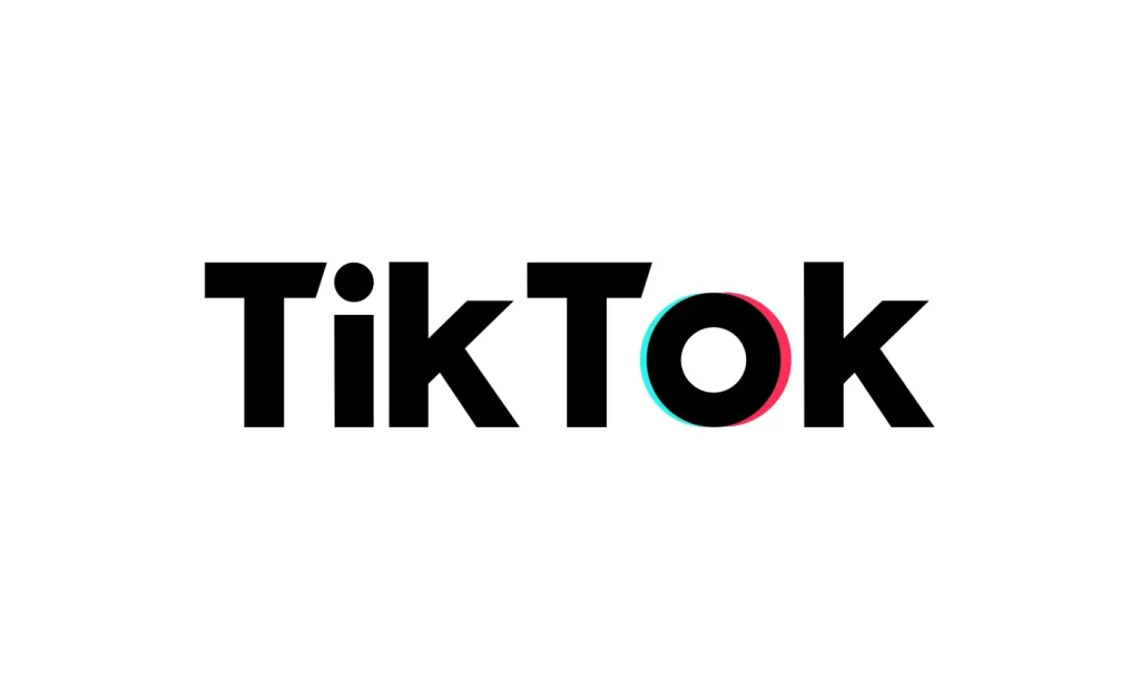 Tiktok vector logo wordmark