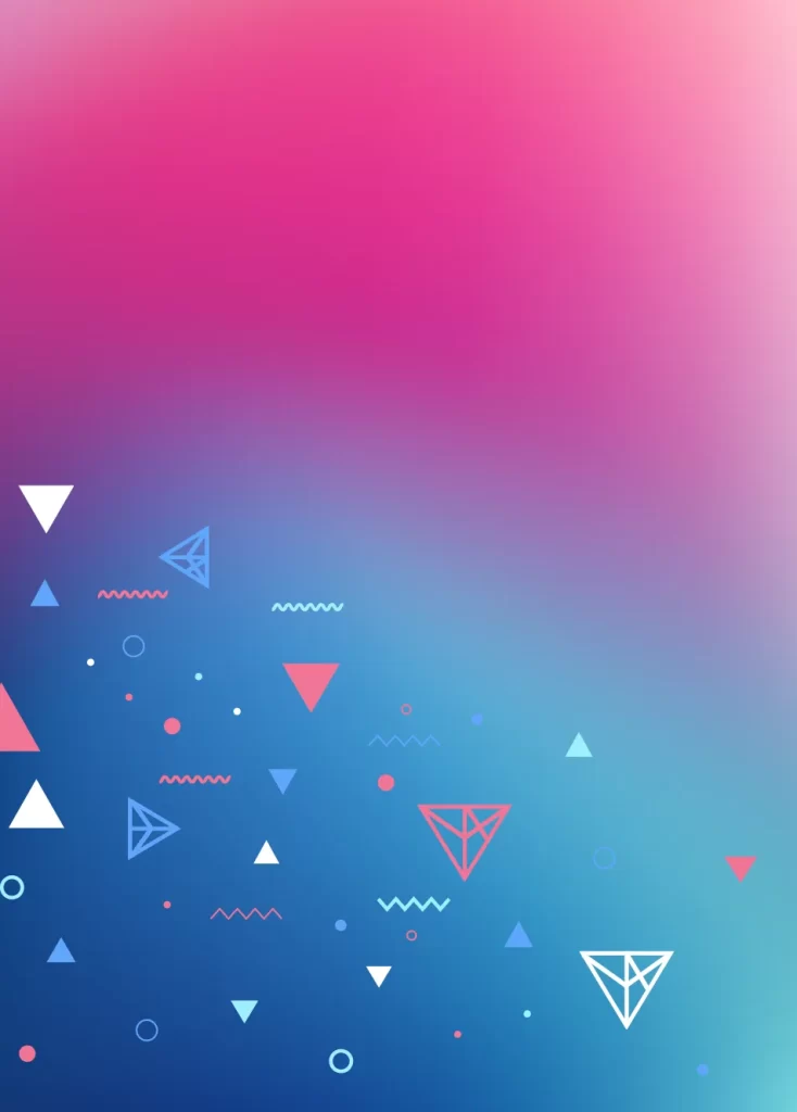 triangle background gradient vector illustration