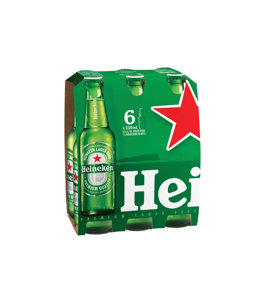 Heineken beer 330x6mL