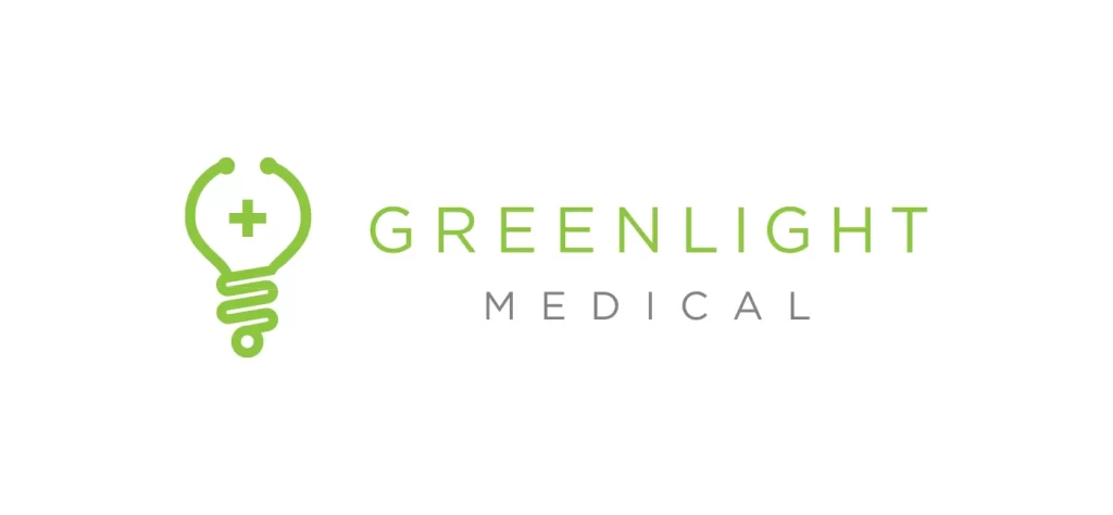 Greenlight medical vector logo