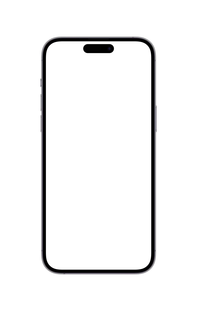 iPhone PNG mockup