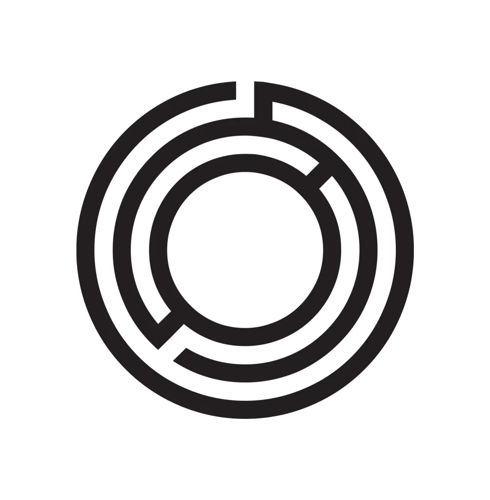 O letter vector icon logo Typography design