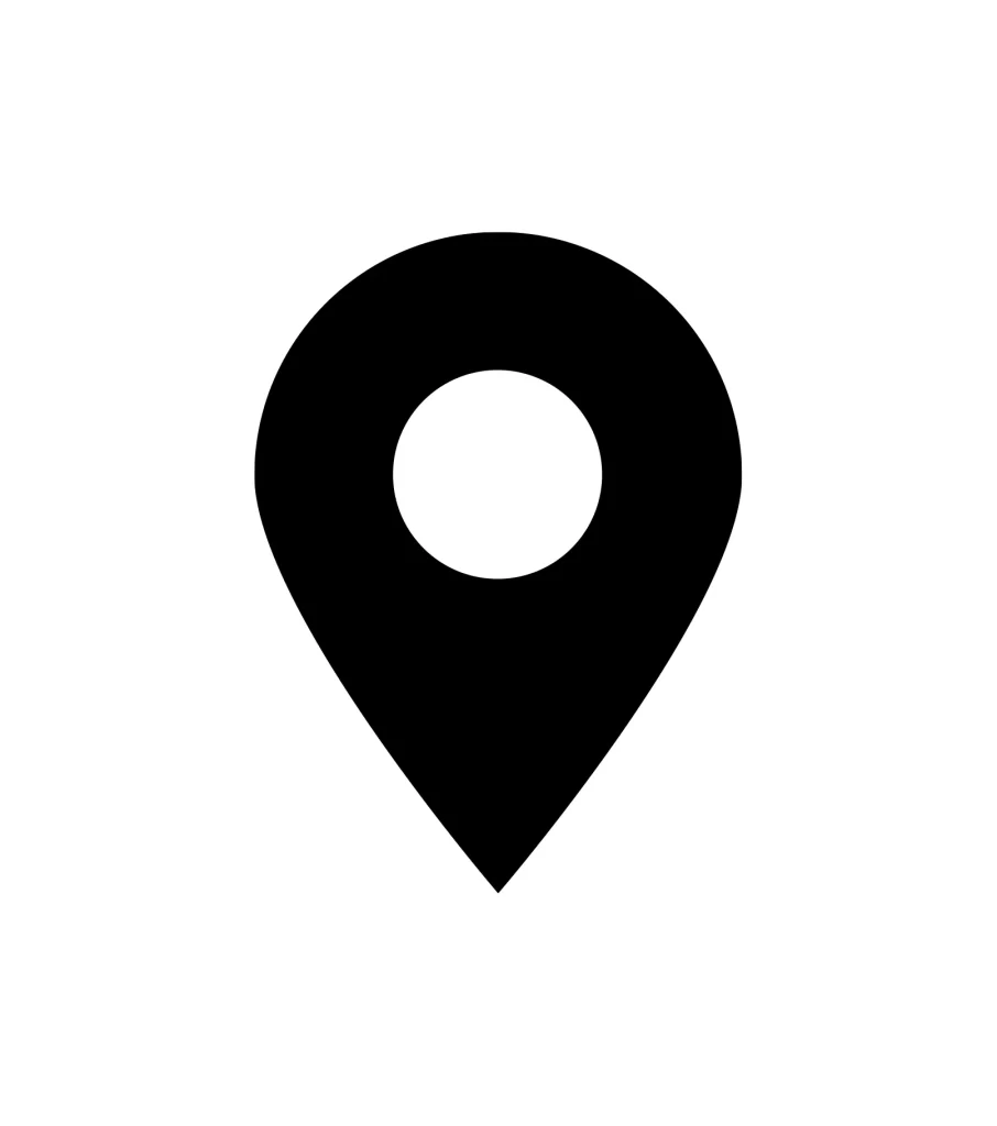 location vector icon address