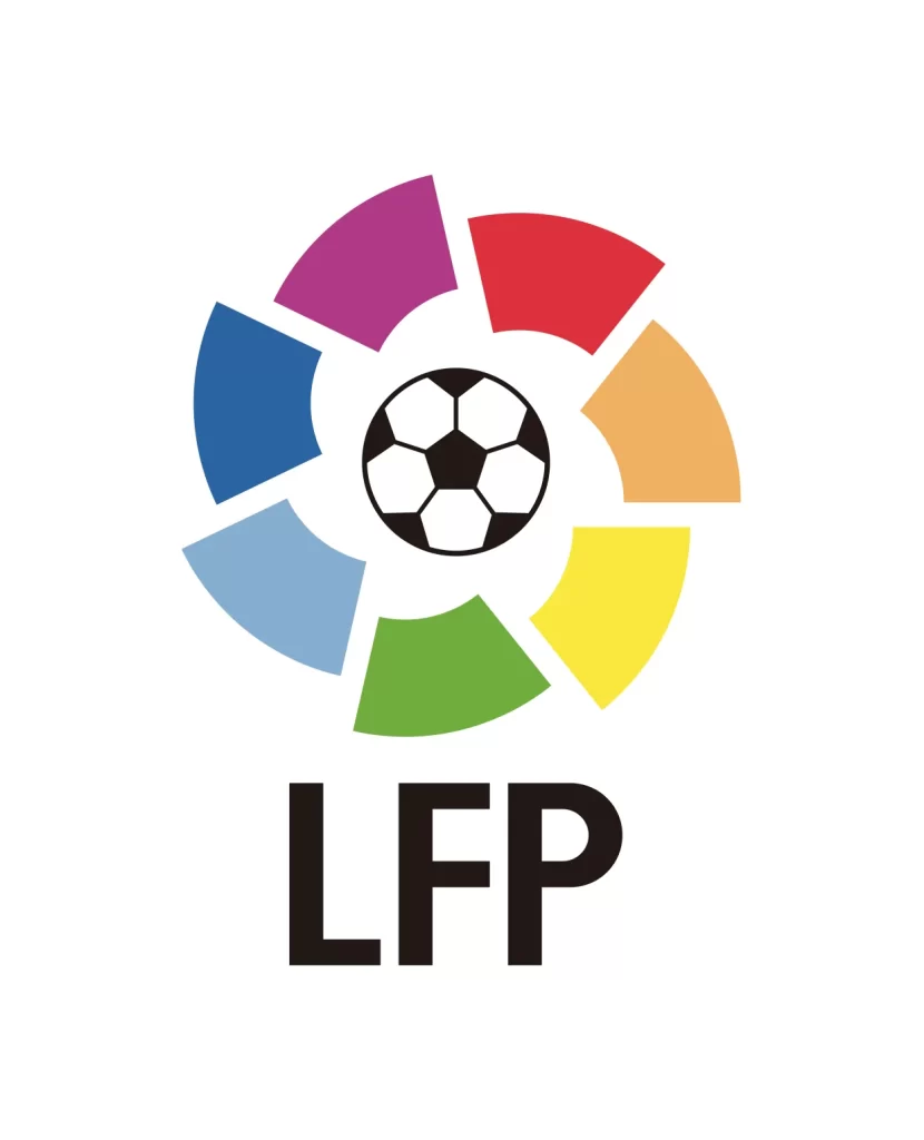football league LFP vector logo LaLiga