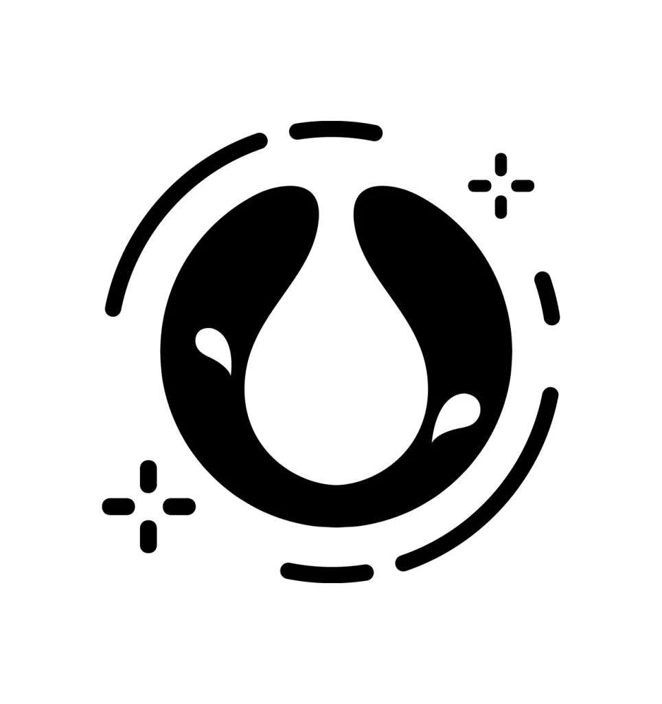 water drop vector icon