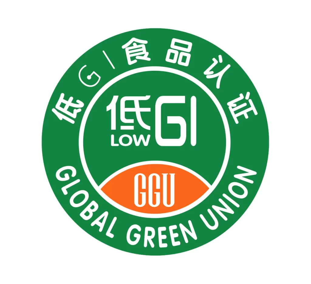 Low GI GGU global green union vector icon logo