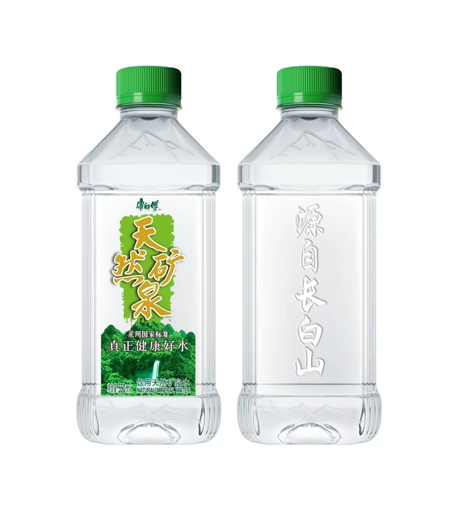 Kangshifu mineral water bottle packaging Bottled Spring Water 550mL
