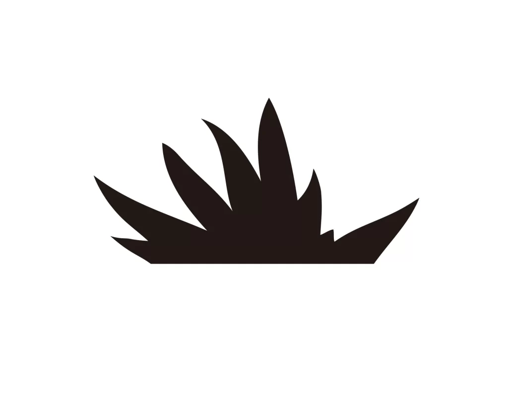 grass vector Silhouette