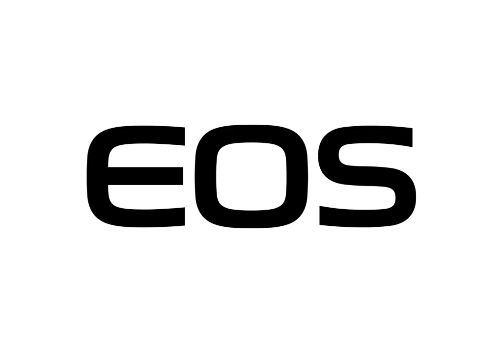 Canon EOS wordmark vector Logo