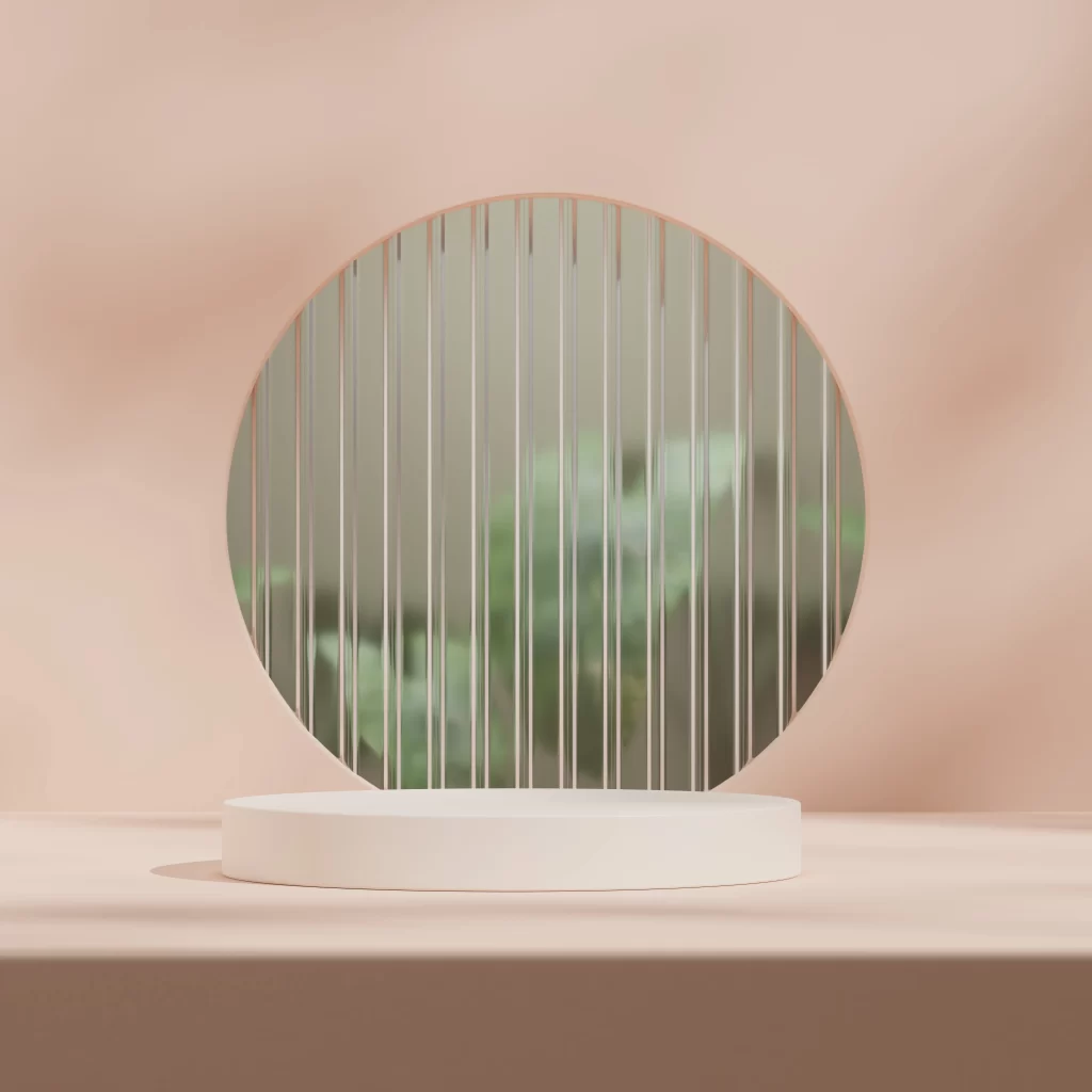 circle background design stage E-commerce Banner