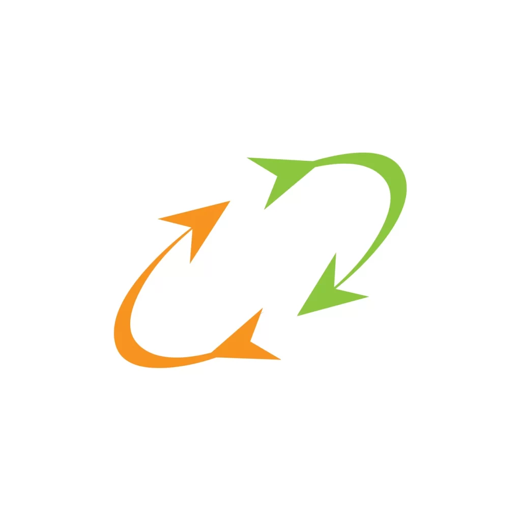 circulation annulus vector logo