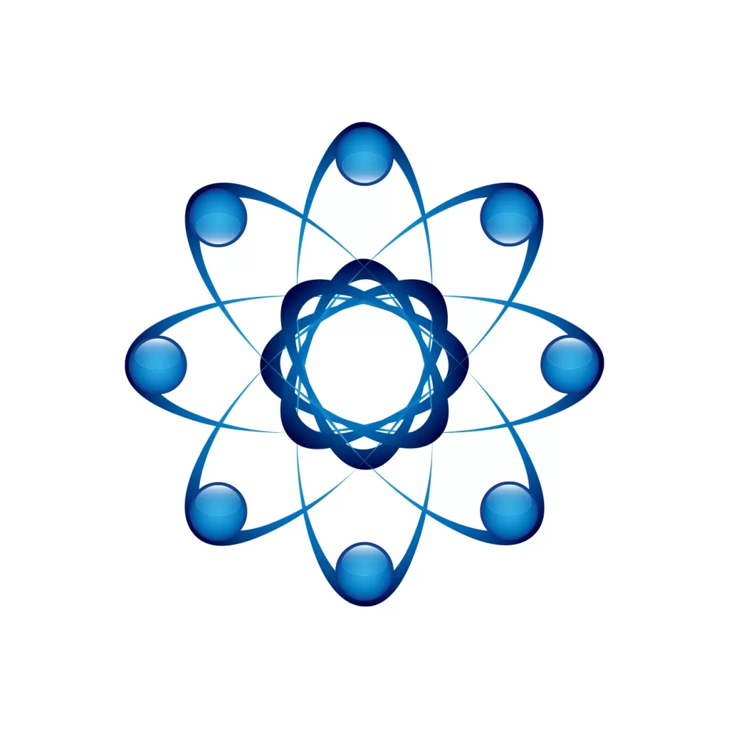 logo circulation Energy Technology vector