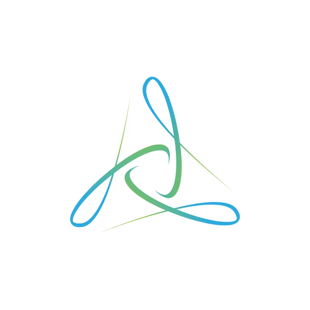 triangle vector logo vortex