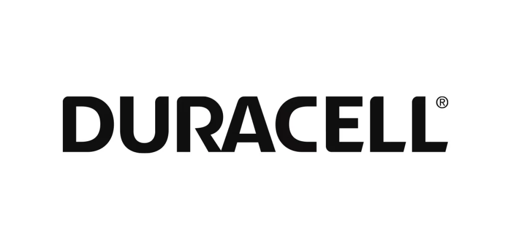 Duracell logo vector wordmark