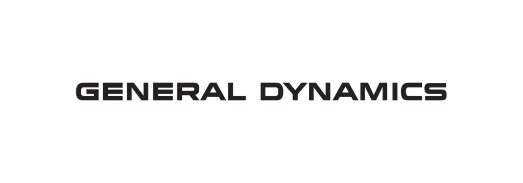 General Dynamics vector logo wordmark