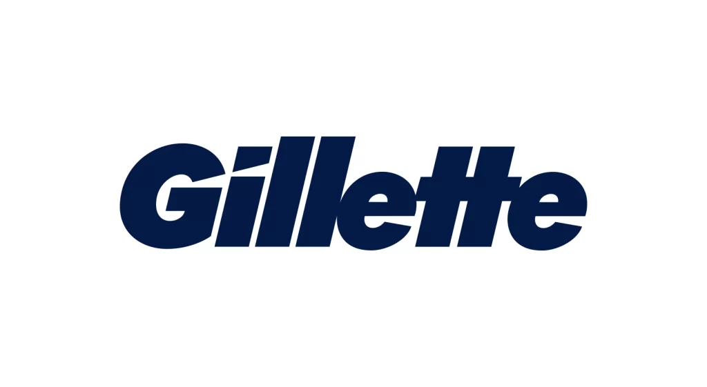 Gillette vector logo wordmark