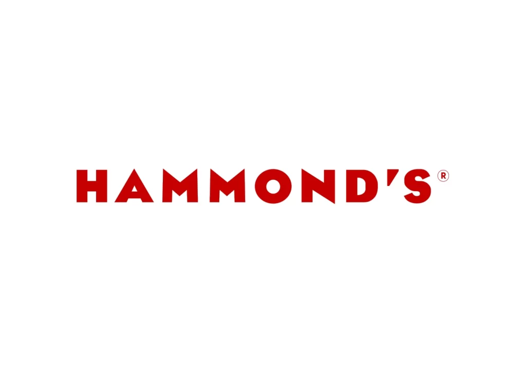 Hammond’s Candies vector Logo wordmark