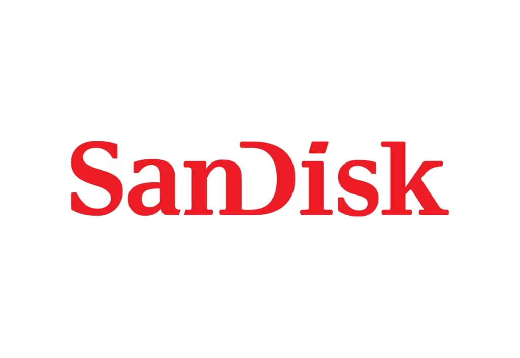 SanDisk vector logo wordmark