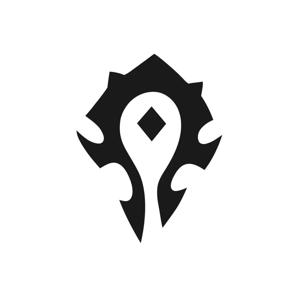 World of Warcraft horde WOW vector logo