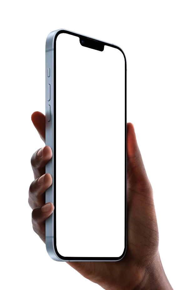 hand iPhone pose Holding mockup