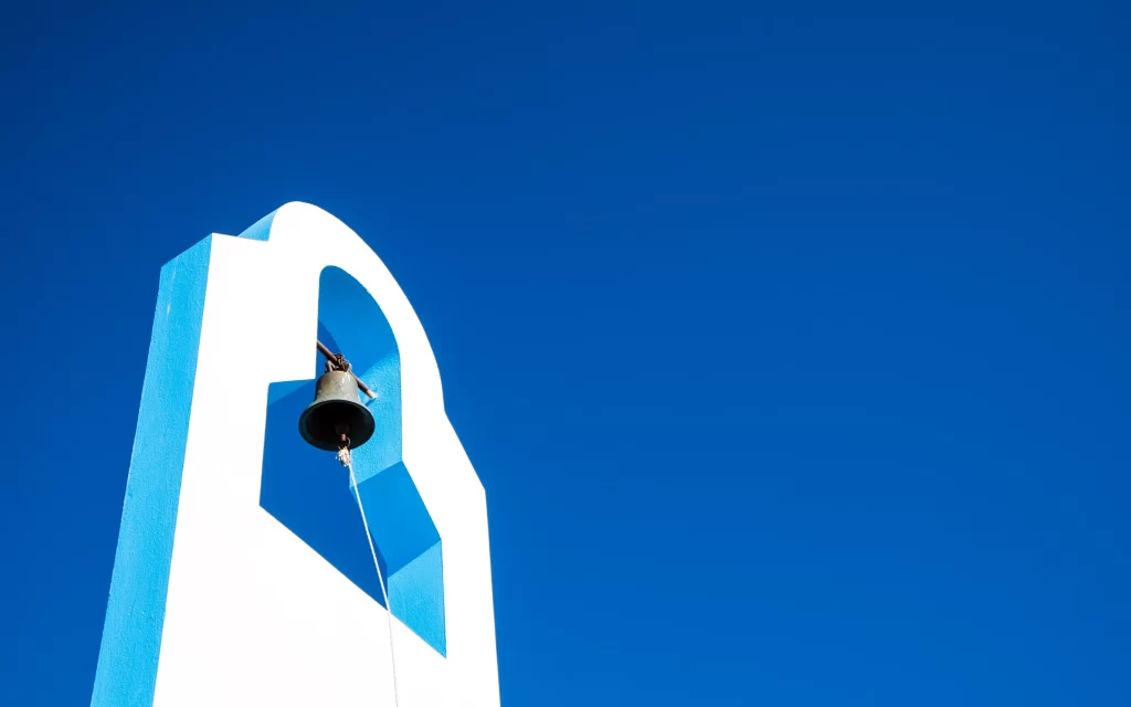 Bell Tower Blue Sky Architecture