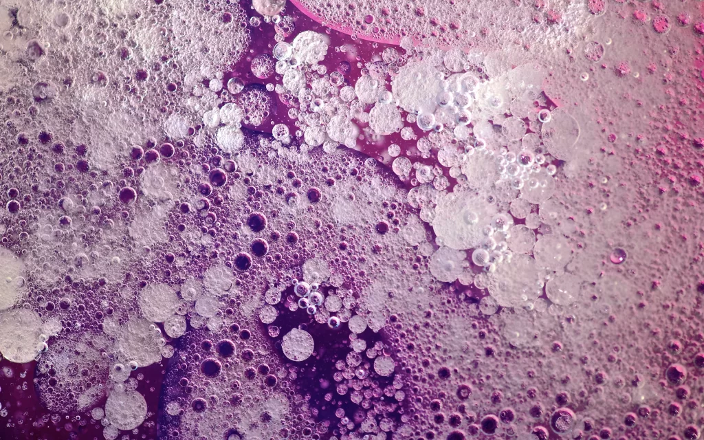 Bubbles Pink Purple Texture Abstract Liquid
