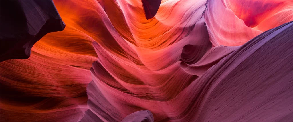 Antelope Canyon, red rock, erosion, natural beauty, geological formation