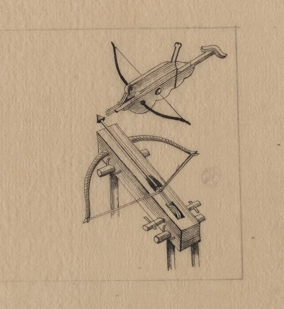 Crossbow Medieval Weaponry Illustration Design
