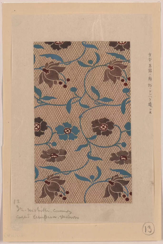 Floral Pattern Traditional Textile Intricate Design Cultural Art