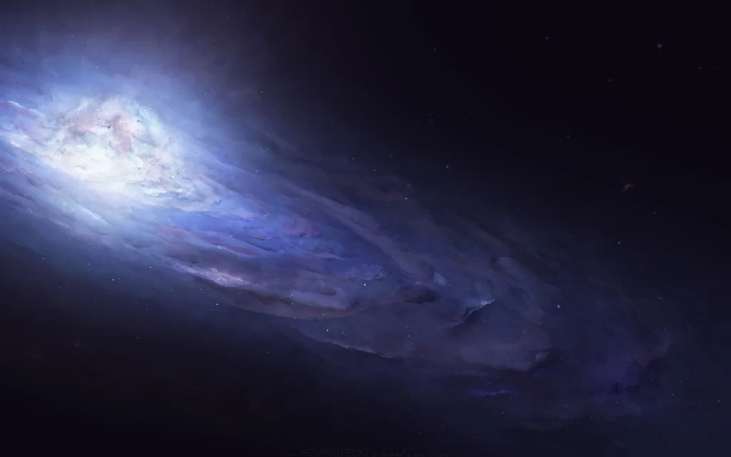 Galaxy cosmic universe stars nebula space celestial astronomy