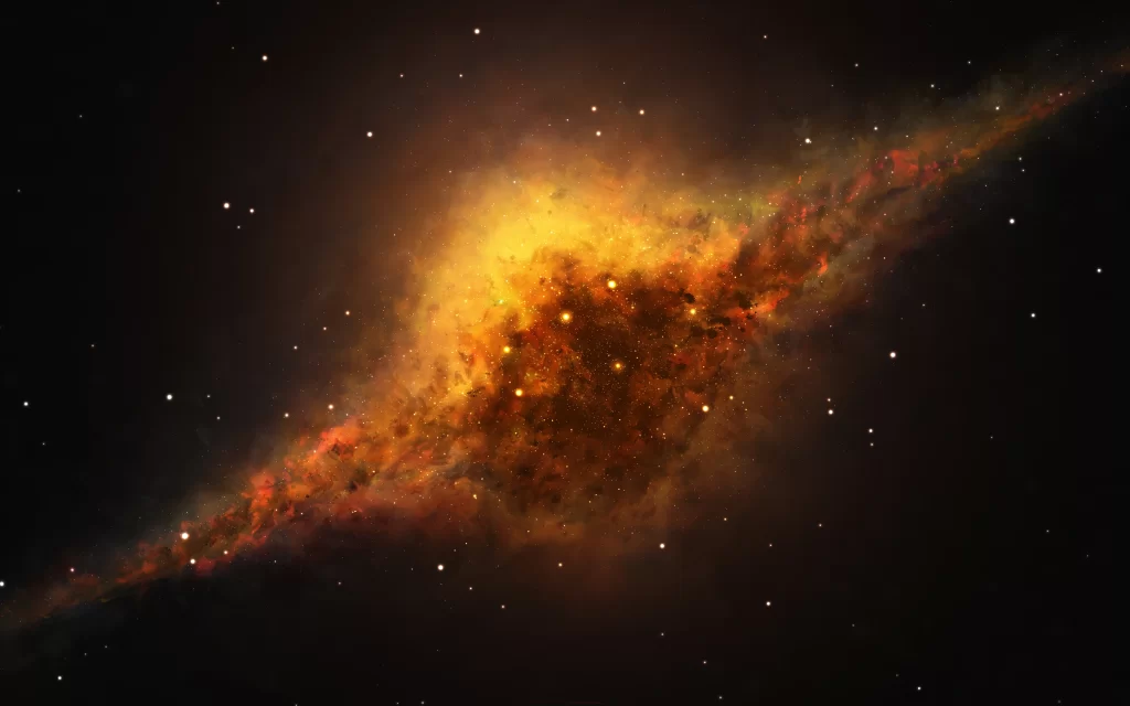 Galaxy nebula stars cosmic universe space celestial astronomy