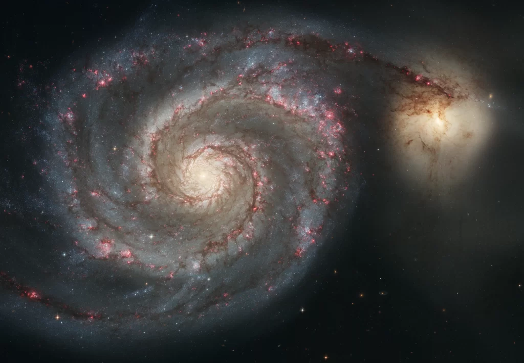 Galaxy spiral star formation space cosmic