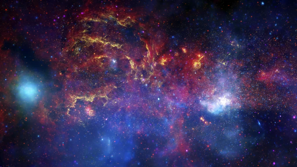 Galaxy stars nebula cosmic universe celestial astronomy space