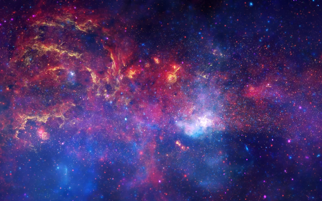 Galaxy stars nebula cosmic universe celestial astronomy space