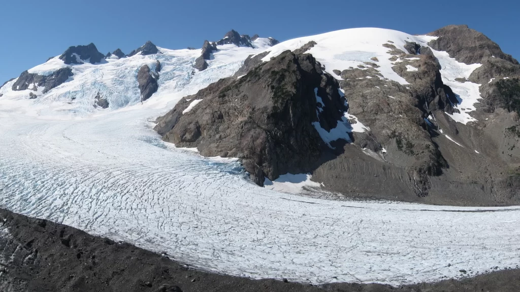 Glacier mountain snow ice landscape nature