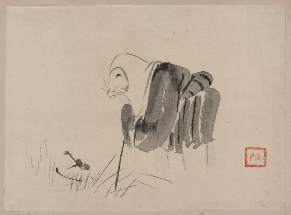 Ink Wash Painting Traditional Chinese Art Minimalist Monochrome