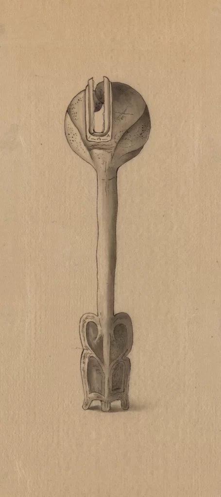 Key Antique Ornate Vintage Intricate Design