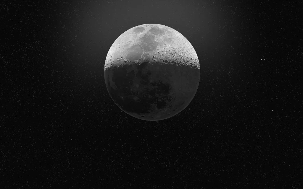 Moon space celestial night astronomy lunar