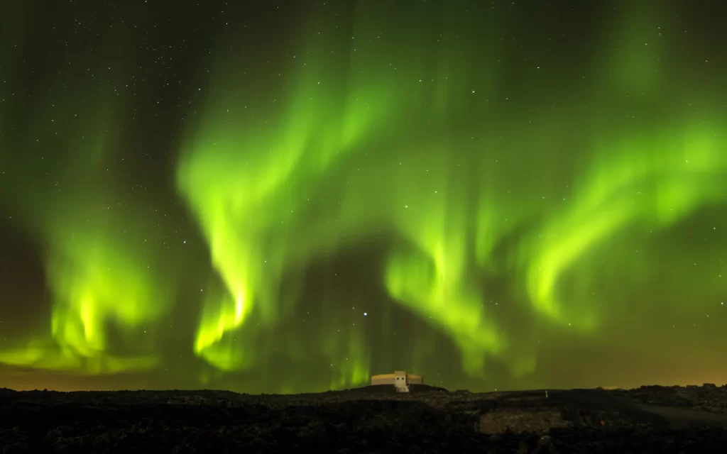 NorthernLights aurora night sky stars landscape natural phenomenon