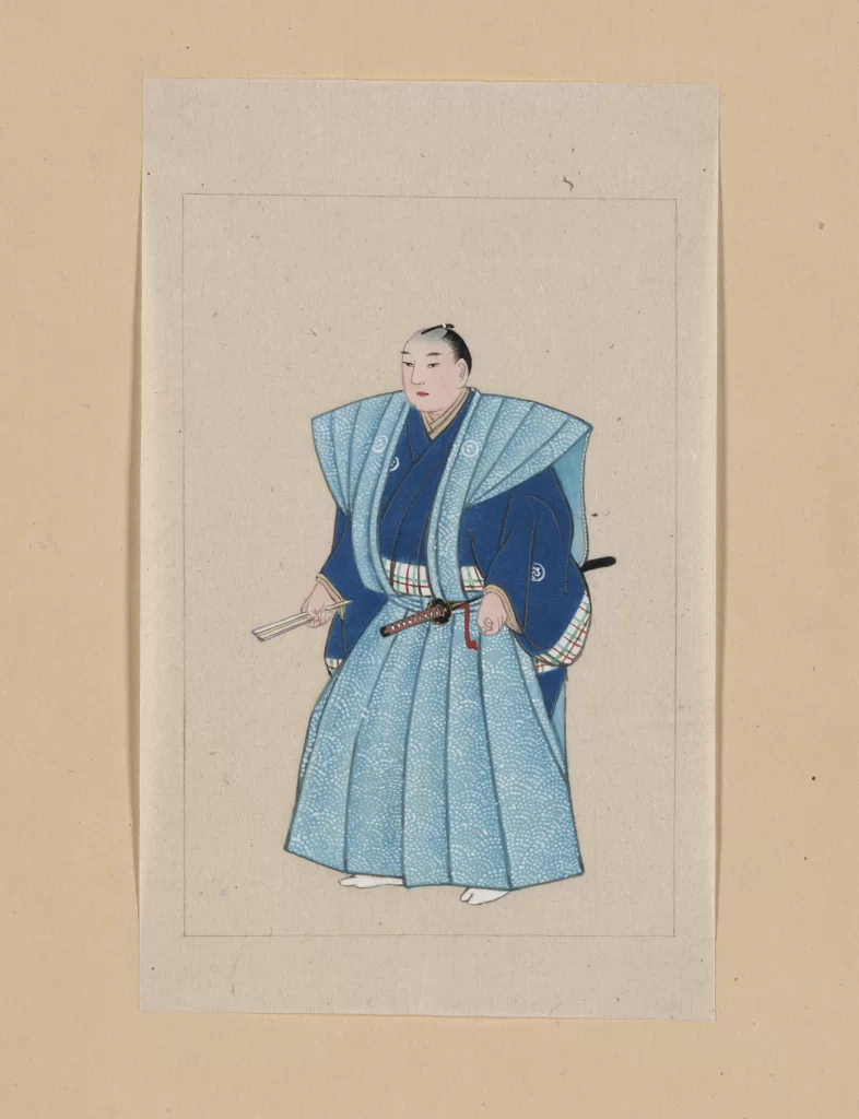 Samurai Traditional Attire Japanese Culture Sword Historical Figure Art