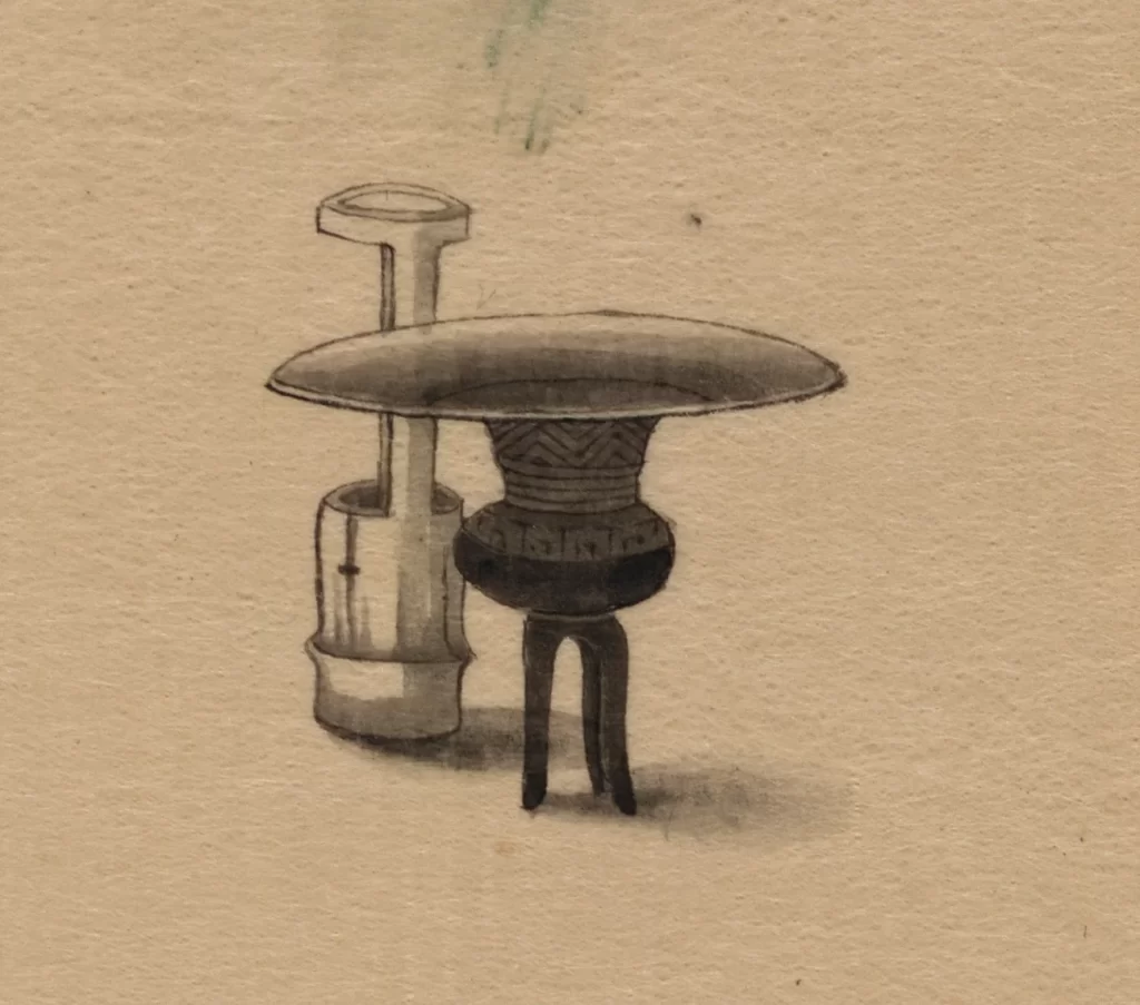 Sketch Pottery Ancient Design Art