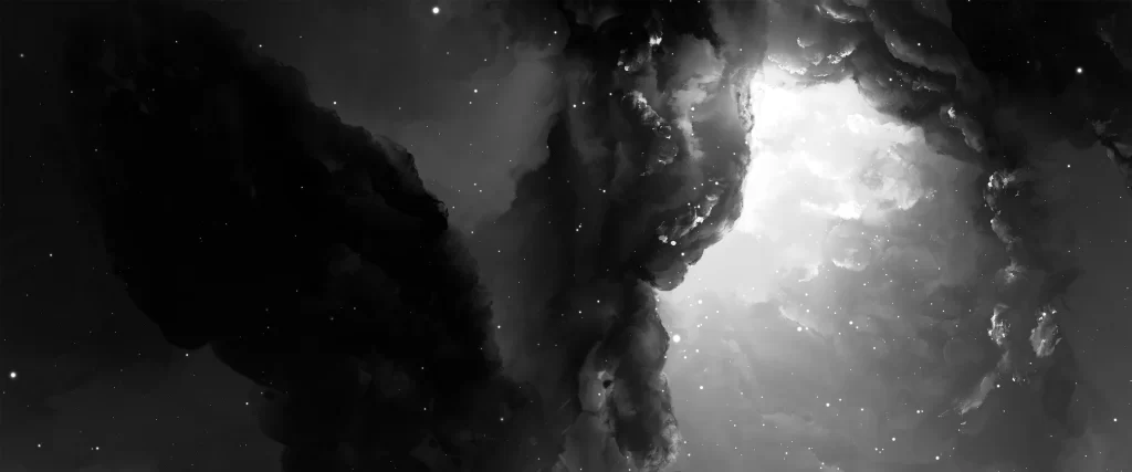 Space Nebula Stars Dark Clouds Cosmic