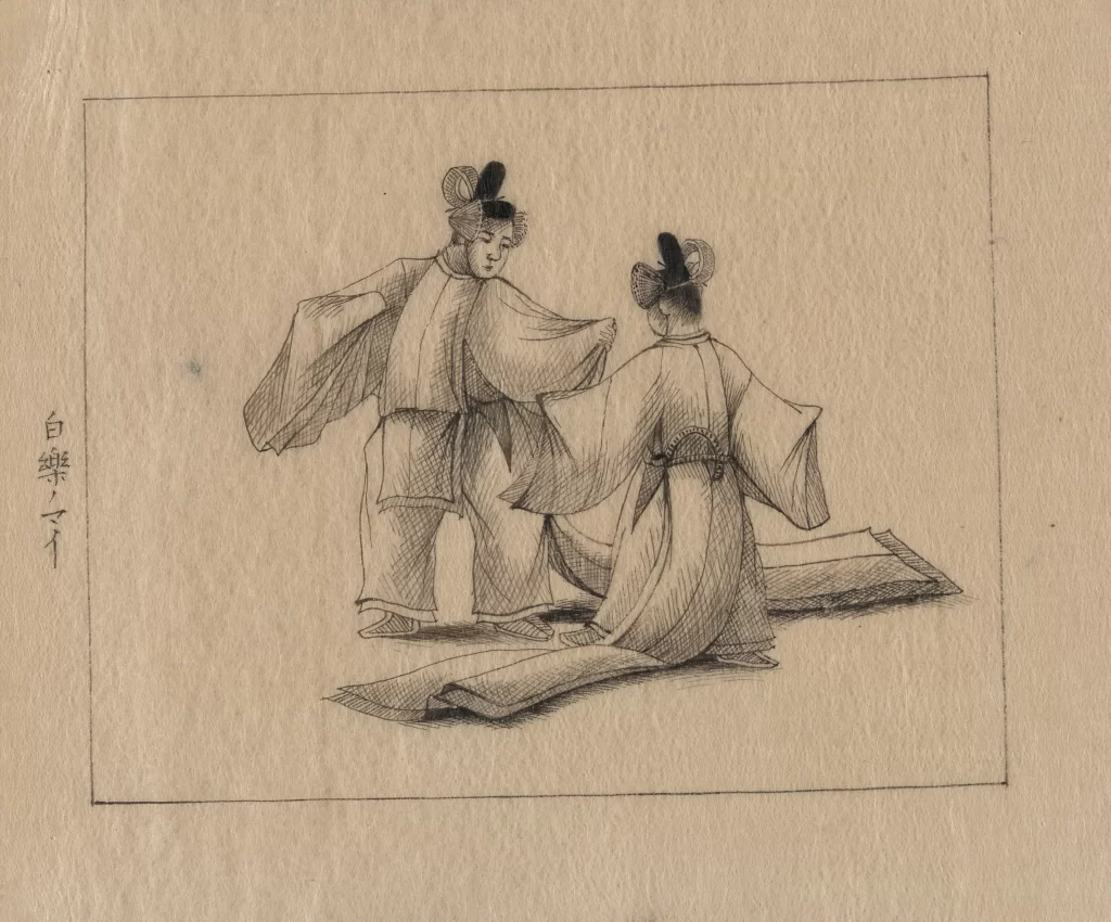 Traditional Dance Performers Cultural Attire Artistic Expression Historical Depiction