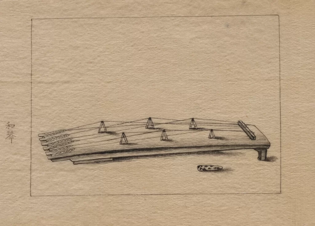Zither Traditional Musical Instrument Strings Bridge Artwork