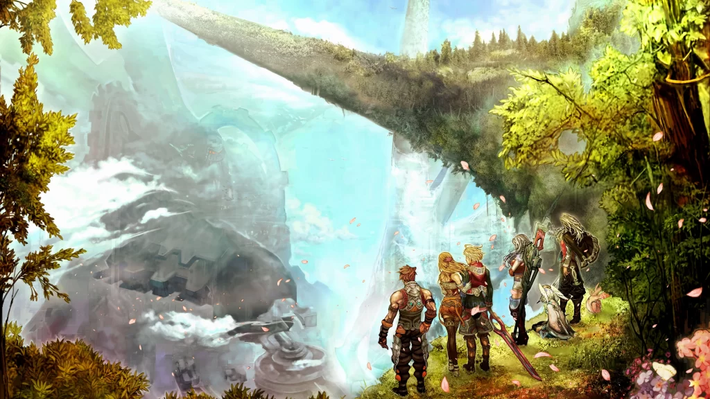 adventure fantasy characters journey nature